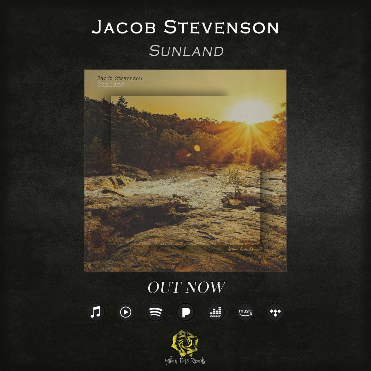 'Sunland' is a blissful musical journey that paints a vibrant soundscape of positivity and dreamy landscapes, where radiant melodies converge with uplifting harmonies, capturing the essence of a sunlit paradise. Check it out here: YRR.fanlink.tv/Jacob_Stevenso…