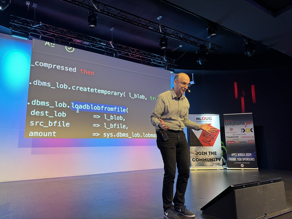 Very cool use case of @cczarski showing how to create a REST plug-in to access an external table in #orclapex at #apexworld24 Gives me some ideas for some new @Plug_ins_Pro plug-ins 😁