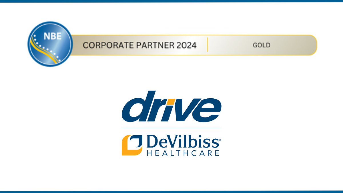 NBE is pleased to welcome @UKDDH as a Gold Corporate Partner! 'Drive DeVilbiss Healthcare are proud and delighted to be a Gold Corporate Partner working with National Back Exchange.' Alex Mimmack, Head of Acute - Sales & Service nationalbackexchange.org/drivedevilbiss… #NBEPartners