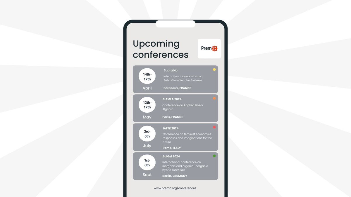 🎉 Exciting News! 🎉

📆 Save the dates of our upcoming events in your calendar and stay tuned for more details on location, topics, and speakers. You won't want to miss an opportunity to develop your skills and grow your network!

#conferences #event #internationalsymposium