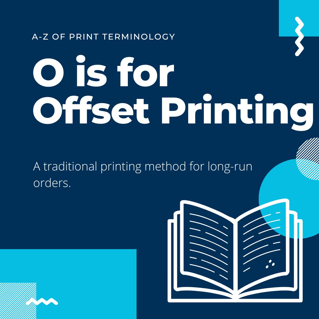 Offset printing is a technique in which the inked image is transferred ('offset') from a printing plate onto a rubber blanket and then onto a substrate below 📃 Also known as lithographic or conventional, at Clays we will use this traditional printing method for long run work 💪