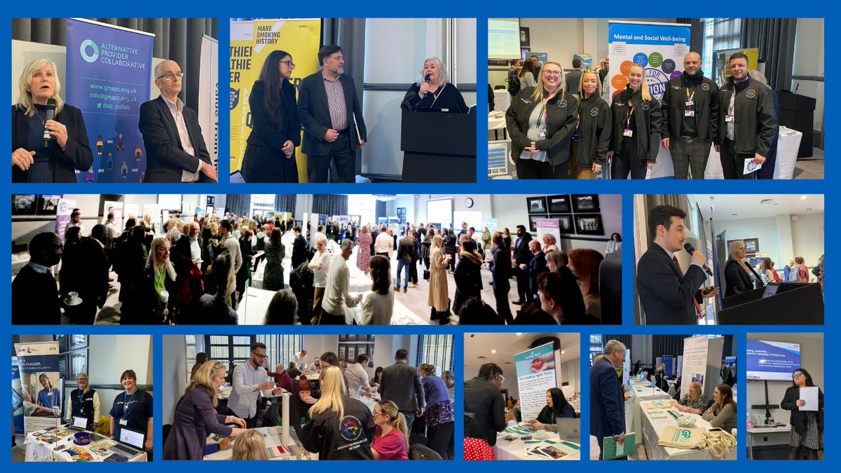 We'd like to say an enormous thank you 🙏 to everyone who attended the GM Primary Care Summit yesterday. It was great to see so much passion, debate and energy in the room and break-out sessions. Thanks for making it such a successful day! More updates coming soon.. #GMPCSummit24