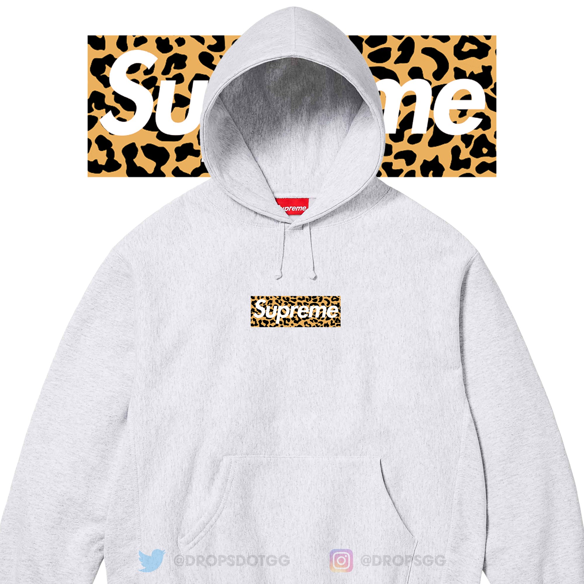 ボックスロゴ中国上海Supreme china shanghai box logo