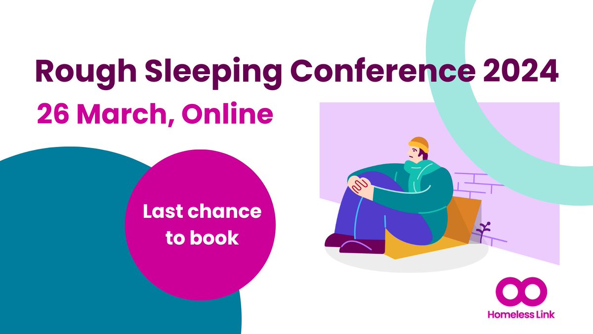 Don't miss out on the Rough Sleeping Conference! Join online on 26 March to hear from experts, connect with colleagues and share effective policy and practice in rough sleeping support. Book today 🔽 homeless.org.uk/events/rough-s…