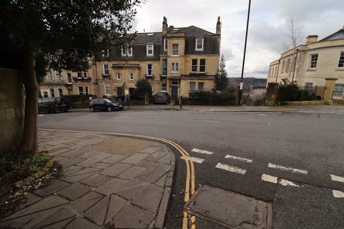 We’ve installed a new zebra crossing and resurfaced a section of Lansdown Road in Bath.   Check out the difference it’s made 📷