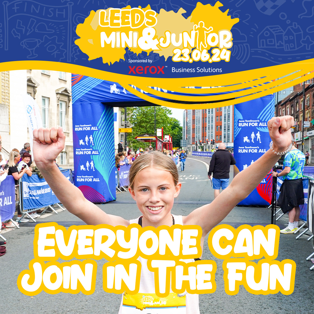 The Leeds Mini and Junior runs, sponsored by Xerox Business Solutions are BACK! ALL abilities are invited to get involved and they are taking place on Sunday 23rd June 2024, the same day as the Leeds 10K! 🏃‍♂️ @runforall To sign up and learn more, go to leedshospitalscharity.org.uk/Event/leeds-mi…