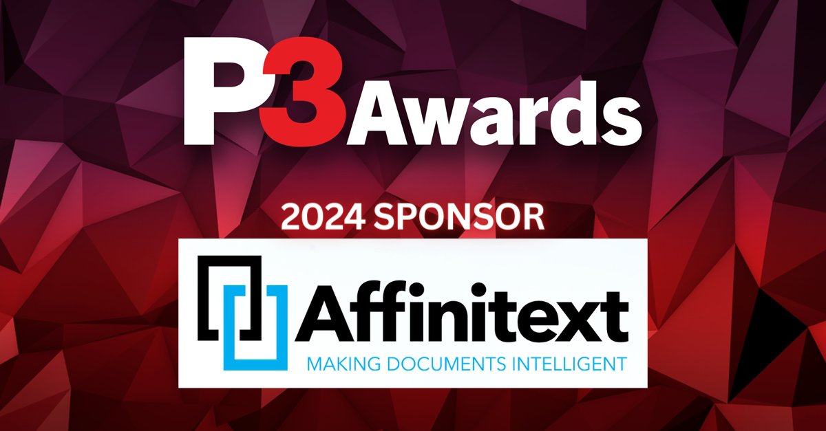We're thrilled to welcome back <a href="/Affinitext/">Affinitext</a> as a sponsor for the upcoming P3 Awards 2024.
Enter before the early bird deadline on 11 April to save ➡ p3awards.com

#PublicPrivatePartnerships #Infrastructure #PPP #P3Projects #P3Investments