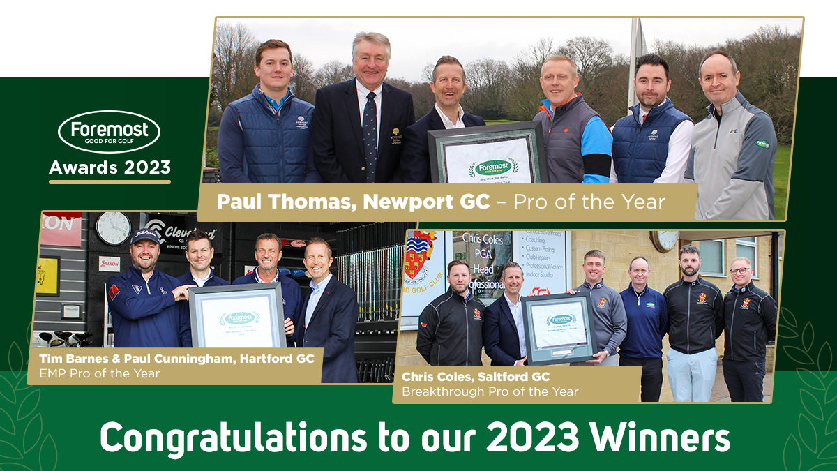 Congratulations to our three 2023 membership category award winners 🏆 Paul Thomas - Newport Golf Club - Foremost Member of the Year Tim Barnes / Paul Cunningham - Hartford Golf Club - EMP Member of the Year Chris Coles - Saltford Golf Club- Breakthrough Member of the Year