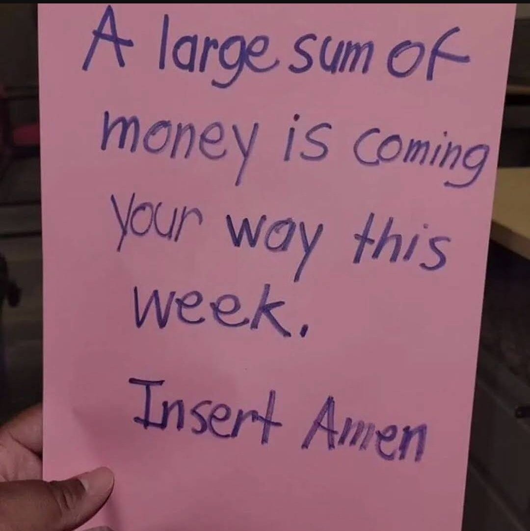 imoneymantra's tweet photo. Say 'AMEN' 🙏!!! https://t.co/Nghp9cgQ5G