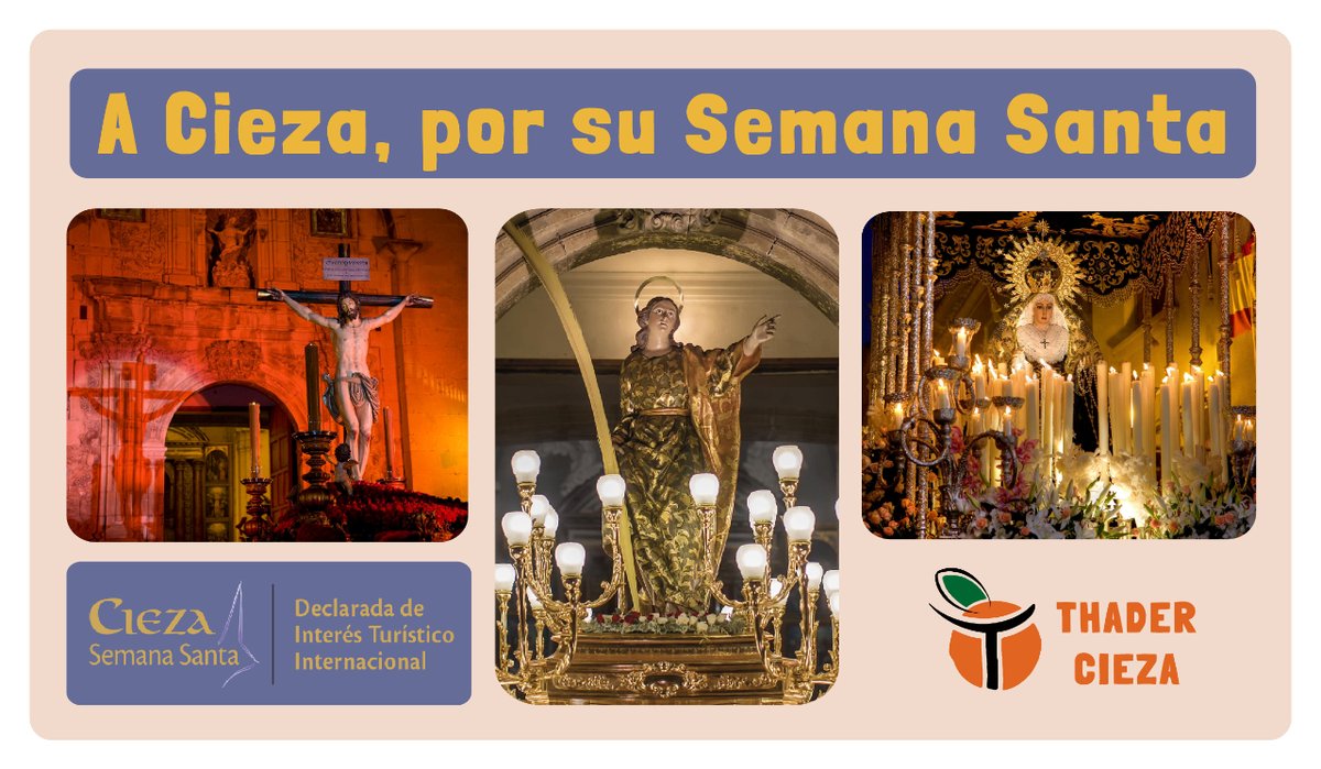thader_cieza's tweet photo. Ya estamos en Semana Santa y es una tradición que en Cieza une a todos los vecinos de nuestra ciudad y alrededores para vivir escenas de emoción únicas❤✝.

📷Fotografías: Manuel Carpio.
#ThaderCieza #Cieza https://t.co/c0af6Sj9Mj