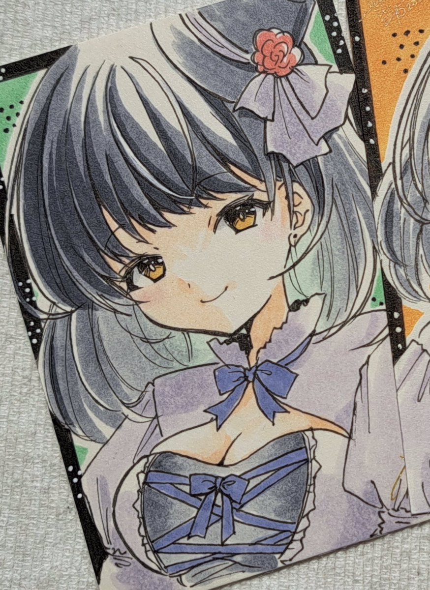「#名古屋コミティア64 頒布のキャンバスアートはミニイラストのおまけ付きなりしま」|ささつゆ🦊5/5【COMITIA144】H28b📚5/6【A40】参加のイラスト
