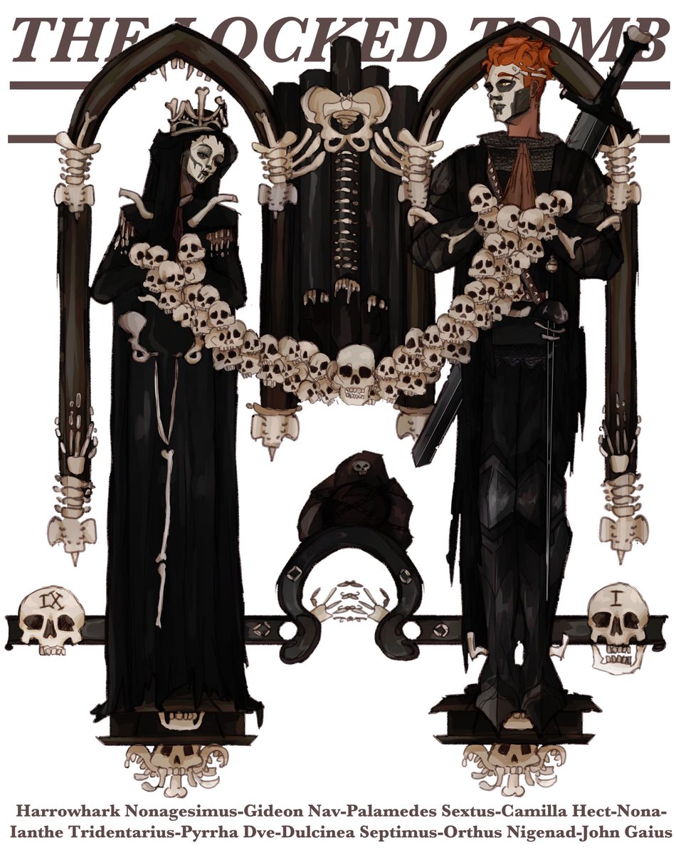 aminmiin's tweet photo. The Reverend Daughter and her Cavalier bride

#TheLockedTomb https://t.co/kHxz2bhQH3