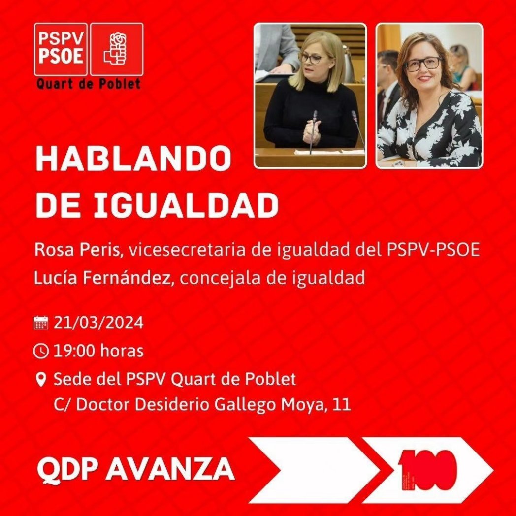 PSOE Quart de Poblet tweet media