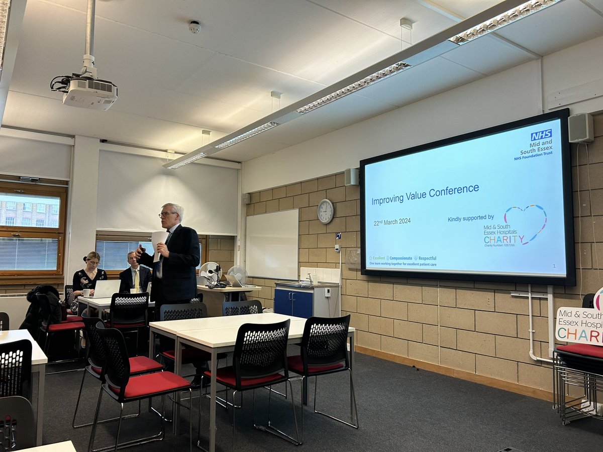 Andrew Pike opening our 2nd Improving Value event <a href="/MSEImprovement/">MSEFT Improving Quality and Value</a> <a href="/MSEHospitals/">Mid and South Essex NHS Foundation Trust</a> <a href="/DawnScrafield/">Dawn Scrafield</a>