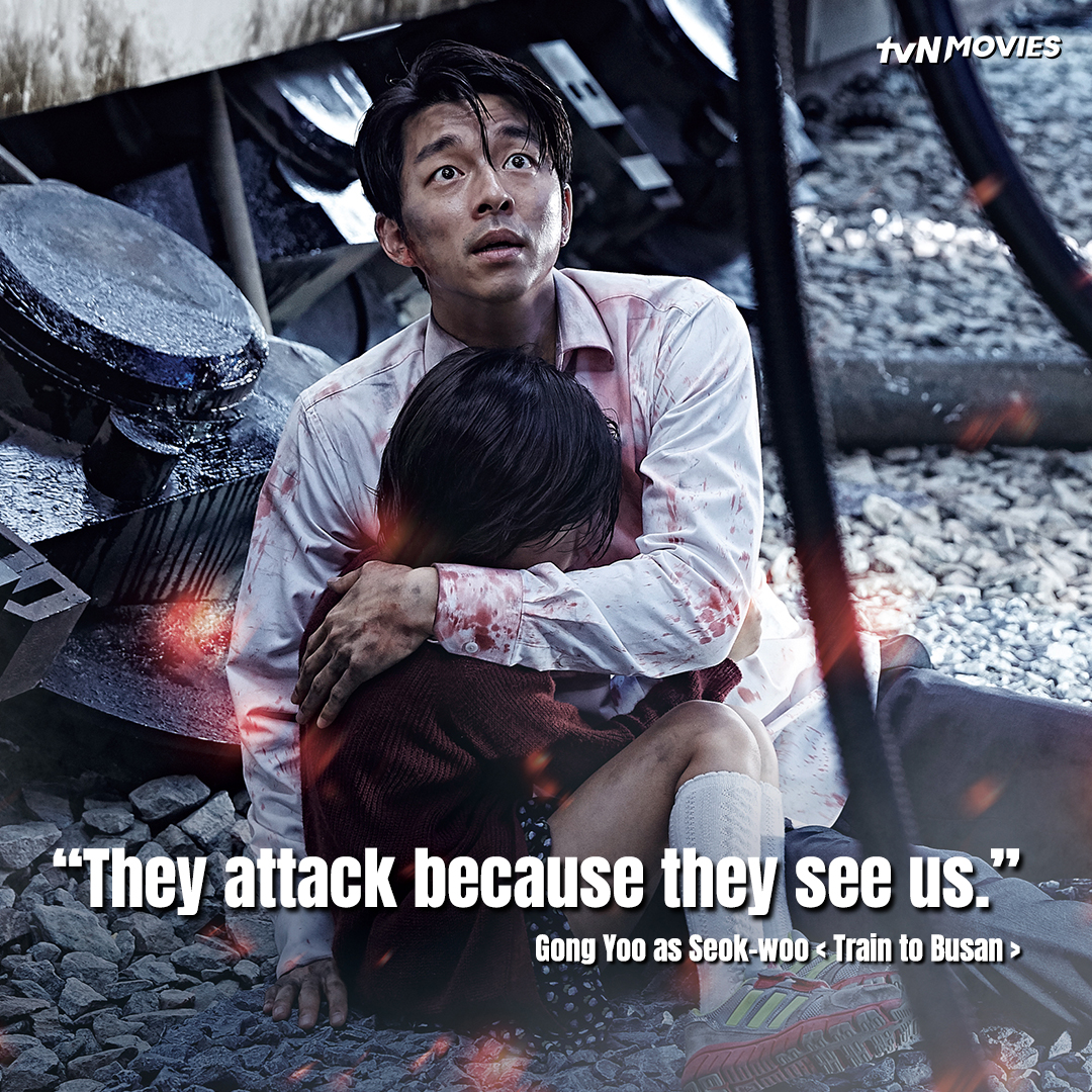 😎 'I naturally get scared easily. When I was young, I hated going to haunted houses. So filming with zombies for this movie was too scary for me.” #GongYoo

🚄 Catch #TrainToBusan today at 2:50PM 🇮🇩 3:50PM 🇲🇾

#tvNMovies #HomeOfKoreanBlockbusters #JungYuMi #MaDongSeok #부산행