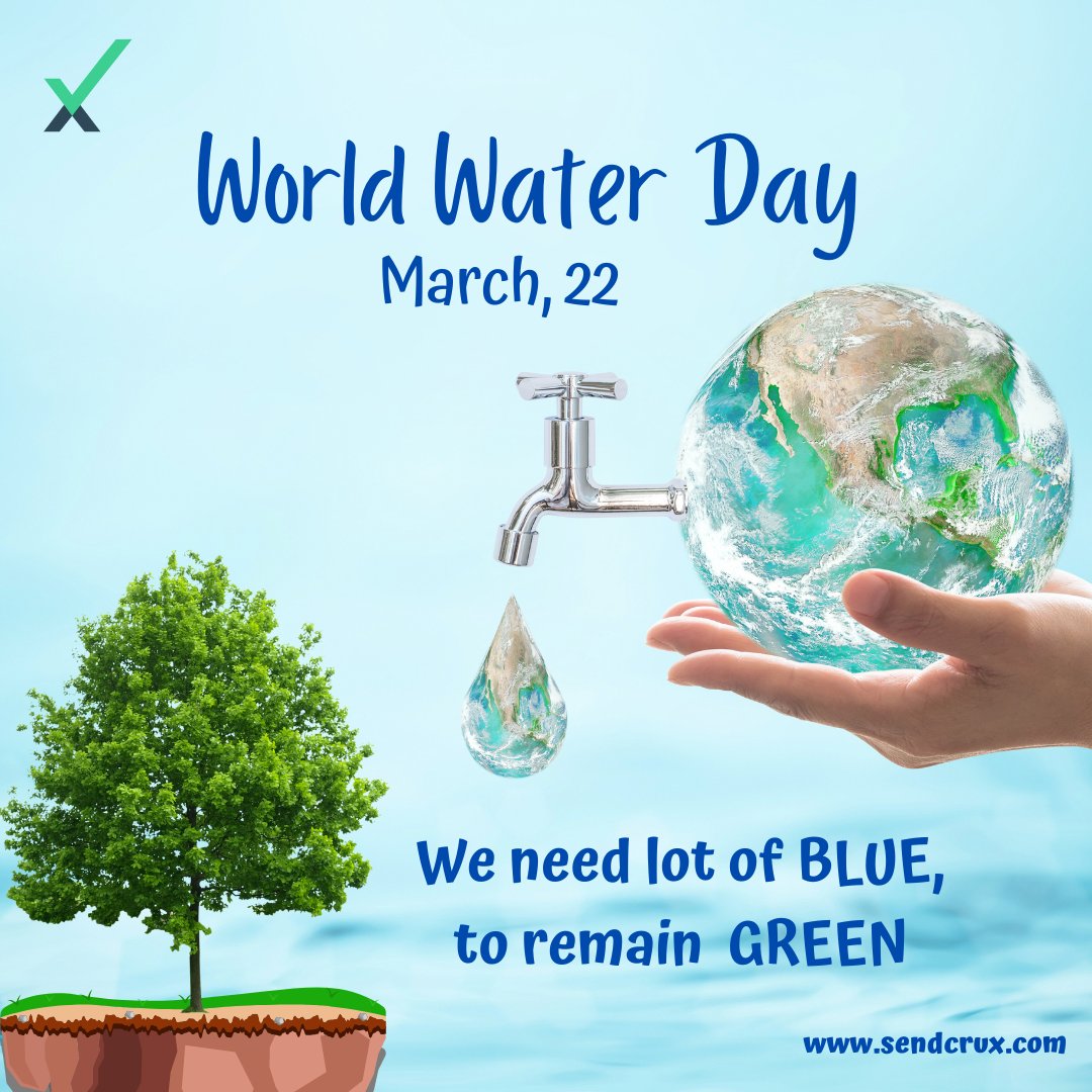 Every drop counts💧 Let's unite to cherish, conserve, and celebrate our most precious resource on World Water Day🌊 Visit sendcrux.com or Contact us sales@sendcrux.com #WorldWaterDay #WaterIsLife #sendcrux #mailcrux #EmailMarketing #EmailAutomation #AutomationTools