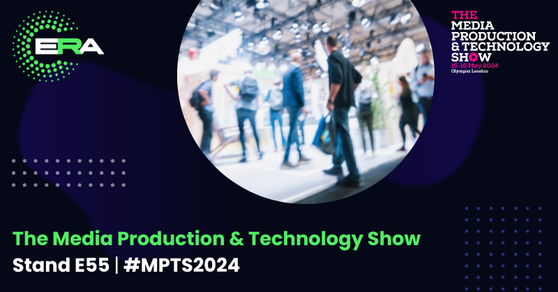 🌟Exciting News🌟

ERA will be exhibiting at 📽️ The Media Production &amp; Technology Show on 15 &amp; 16 May at Olympia, London - Stand E55.

Why not organise your day and book an appointment to see us?   Book now - lnkd.in/egAUuwqm

#MPTS2024 #networking #iaas #storagesolutions