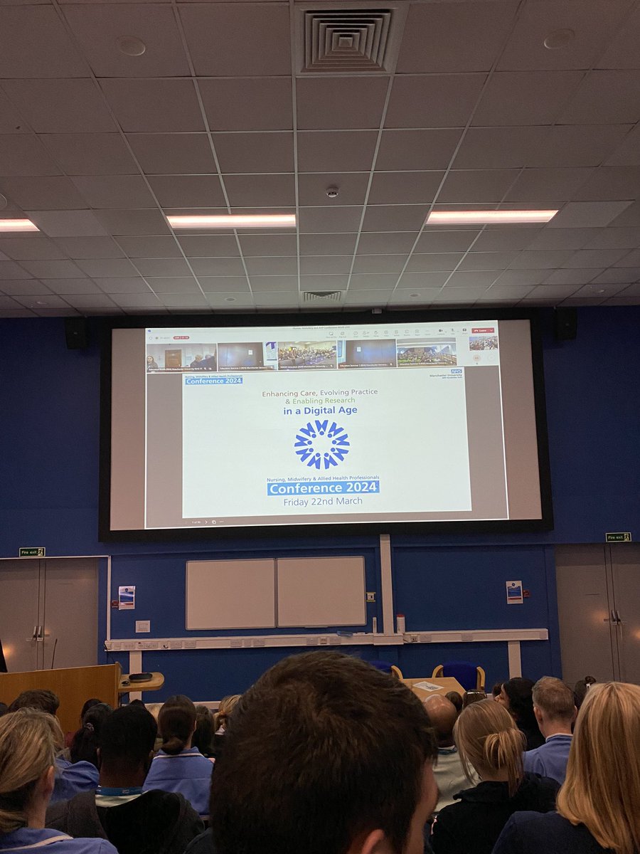 Very lucky to be attending my third NMAHP conference. I’m really interested in how advances in digital technologies are going to affect nursing practice so this years theme is perfect for me! #NMAHPMFT24