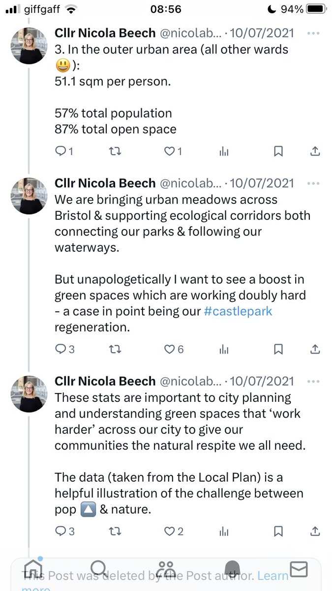 Friends of the Western Slopes ๐๐๐ (@friendsweslopes) on Twitter photo Remember when Labour still wanted to develop over the Slopes so <a href="/nicolabeech/">Nicola Beech</a> said that โouter Bristolโ already has enough green spaces so she โunapologeticallyโ wants to boost sites like castle park instead? Imagine saying a nationally rare SNCI isnโt working hard for nature ๐คฆ๐ปโโ๏ธ Remember when Labour still wanted to develop over the Slopes so <a href="/nicolabeech/">Nicola Beech</a> said that โouter Bristolโ already has enough green spaces so she โunapologeticallyโ wants to boost sites like castle park instead? Imagine saying a nationally rare SNCI isnโt working hard for nature ๐คฆ๐ปโโ๏ธ