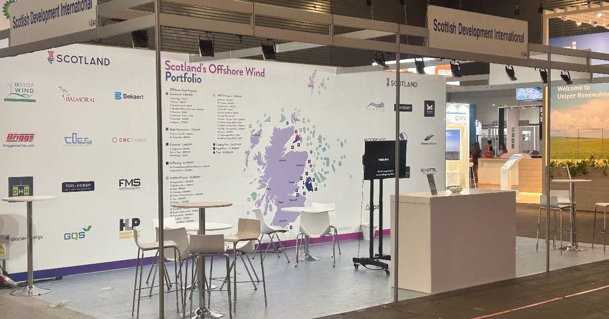 Wrapping up a fantastic time in Bilbao for @WindEurope's annual wind energy event with @ScotDevint As the O&M base for the largest offshore wind farm in Scotland, we've enjoyed showing our part in the energy transition supply chain. 📸: Nindy Bhari #WindEurope2024