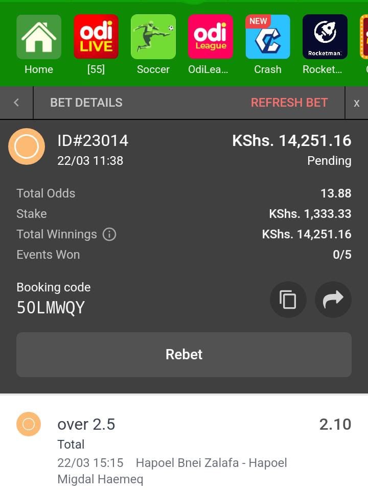 13 VVIP ODDS🔥🔥
STAKE KIDNEY 🔥✅
odibets.com/share/50LMWQY

#FireTheDoctors #DignityForAll Greedy Medics Easter Na rally Karibu Kenya WE DON’T TRUST YOU 1 USD Health CS CS Ababu Namwamba Drake JKUAT Radhid Echesa #Worldcoin Rashid Ni Mwizi