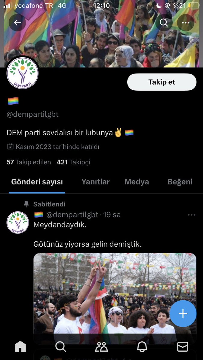 Dem partili LGBTli vay be levrek atlamışlar