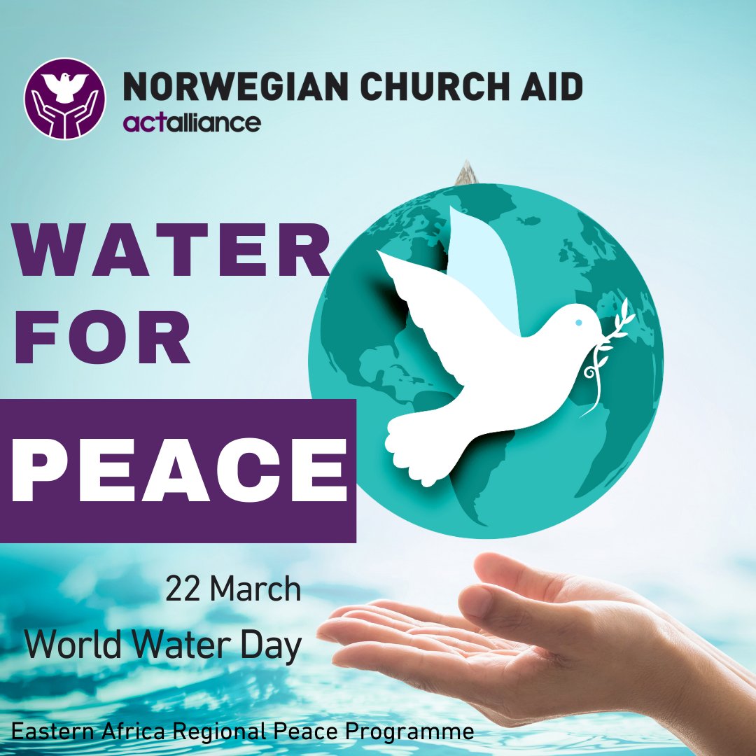As we mark this #WaterDay there is need to promote fair and sustainable use of water in order to foster harmony between communities. #WaterForPeace