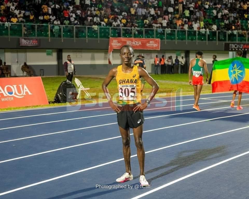 Congratulations to William Amponsah for winning Silver for Ghana . He was second in this morning Half Marathon. ThatSameGOD