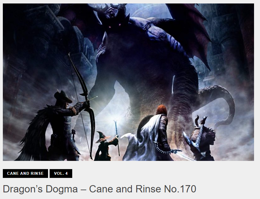 If you're excited for #DragonsDogma2 #DD2📷 &amp; fancy listening to a discussion about the original, I was proud to be a part of a fab chat about it on @caneandrinse. 

A conversation I really enjoyed alongside folks I admire, please consider a listen!  :)

caneandrinse.com/dragons-dogma/