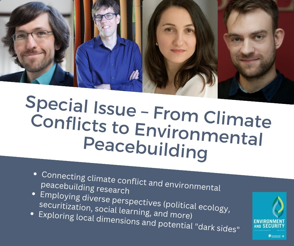 Jan Sändig (@jan_saendig) on Twitter photo 📢 Available now - our special issue <a href="/EnvSecJournal/">Environment and Security</a> | co-edited with Natalia Dalmer, Tobias Ide, and Anselm Vogler | featuring great papers by <a href="/Barbora_Sedova/">Barbora Šedová</a> <a href="/SolveigRichter/">Solveig Richter @solveigrichter.bsky.social</a> @St_Kroll <a href="/DNalbo/">Dhirendra Nalbo</a>, Ben Francis, Mark Axelrod & many more! ▶️ journals.sagepub.com/toc/EAS/current 📢 Available now - our special issue <a href="/EnvSecJournal/">Environment and Security</a> | co-edited with Natalia Dalmer, Tobias Ide, and Anselm Vogler | featuring great papers by <a href="/Barbora_Sedova/">Barbora Šedová</a> <a href="/SolveigRichter/">Solveig Richter @solveigrichter.bsky.social</a> @St_Kroll <a href="/DNalbo/">Dhirendra Nalbo</a>, Ben Francis, Mark Axelrod & many more! ▶️ journals.sagepub.com/toc/EAS/current