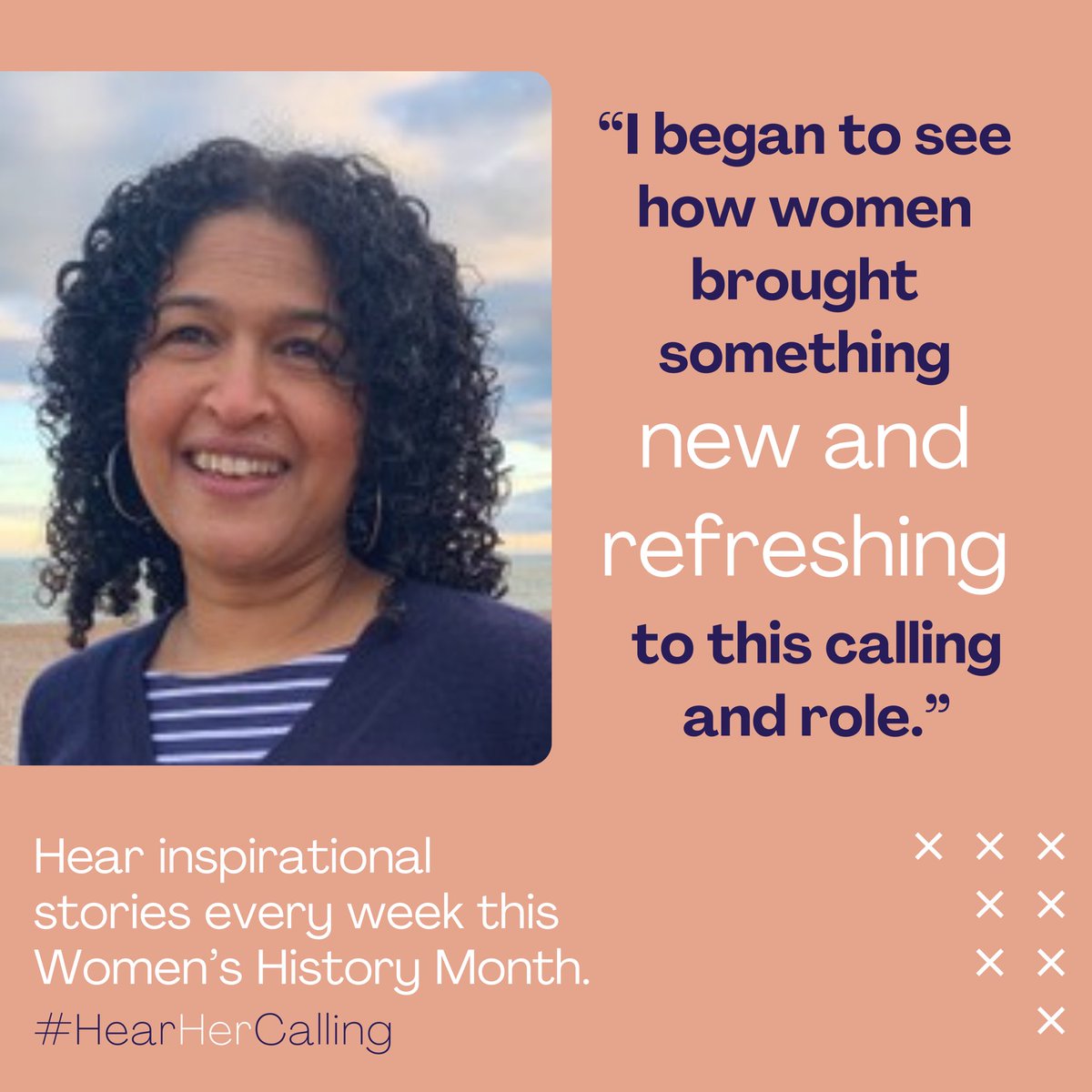 Anjali Kanagaratnam was recently appointed Racial Justice Coordinator at @dioceseofbristol. Hear her story to ordination this Women’s History Month! #WomensHistoryMonth #HearHerCalling #OrdainedWomen @BristolCathedra