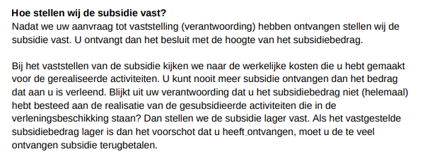 Ad_minamsterdam's tweet photo. De perverse werking van - sommige - subsidies 💰. 
Is het subsidiebedrag niet (helemaal) besteed aan de realisatie van de gesubsidieerde activiteiten? Dan stellen we de #subsidie lager vast. #Havemoneytoburn #belastinggeld #GemeenteAmsterdam https://t.co/SUquGDDODP