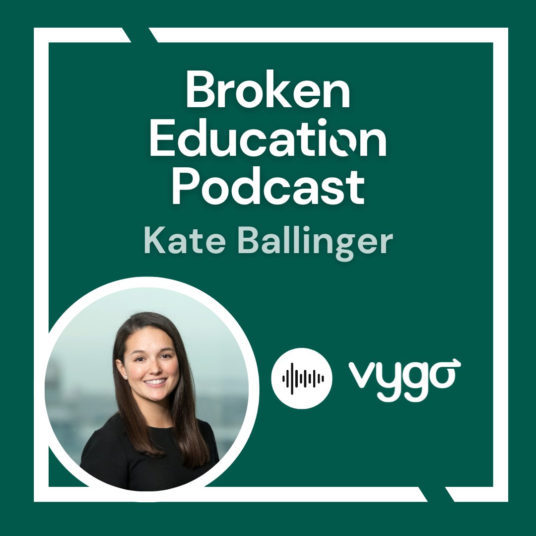 Join Kate Ballinger, Principal at Firework Ventures, as she unpacks solutions for key challenges in the higher education sector on the Broken Education Podcast with Joel Di Trapani. 

Listen on Spotify: spoti.fi/4cp8A4O

#BrokenEducation #Vygo #Edtech #StudentSupport