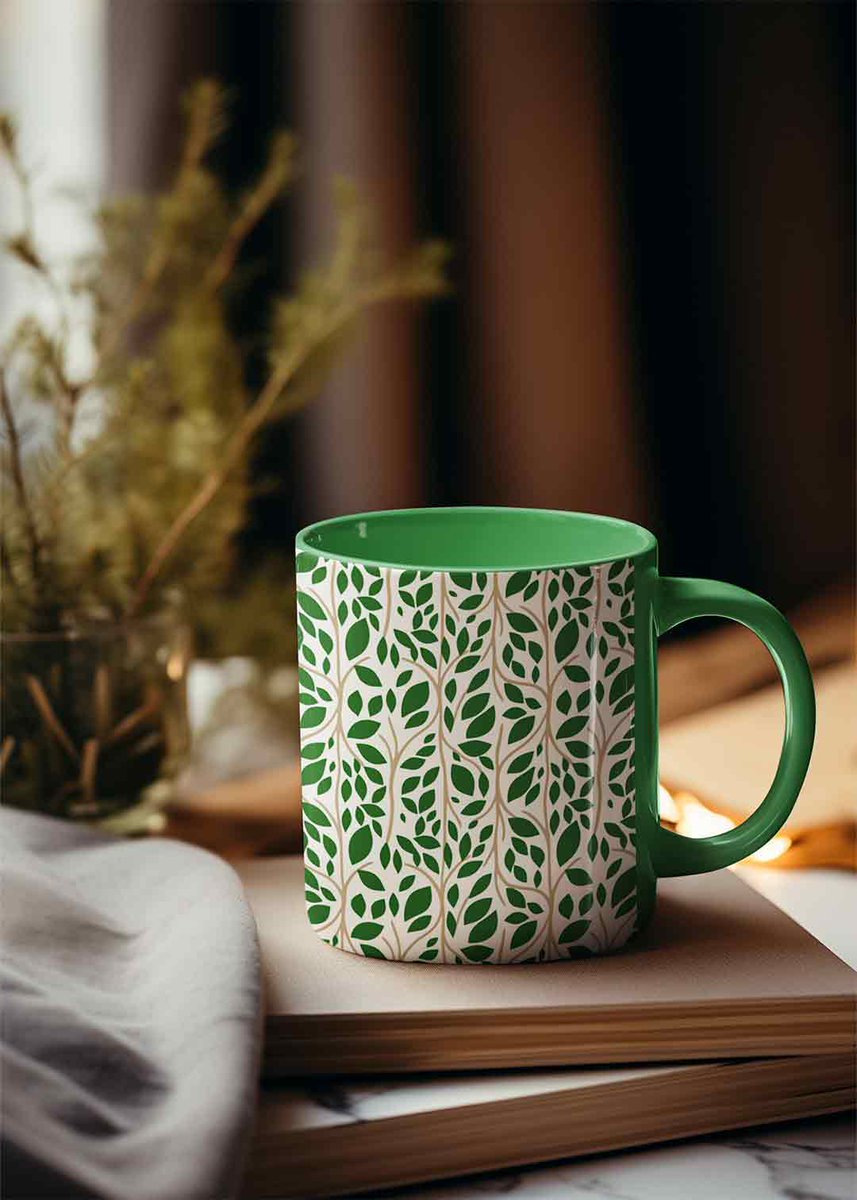 #geometric #botanical #patterndesign with #leaves and #branches #patterndesigns #geometricpattern #geometricpatterns #geometricdesign #geometricdesigns #botanicalpattern #botanicalpatterns #botanicalart #botanicaldesign #botanicaldesigns #coffeemug #coffeemugs #coffee #coffeetime