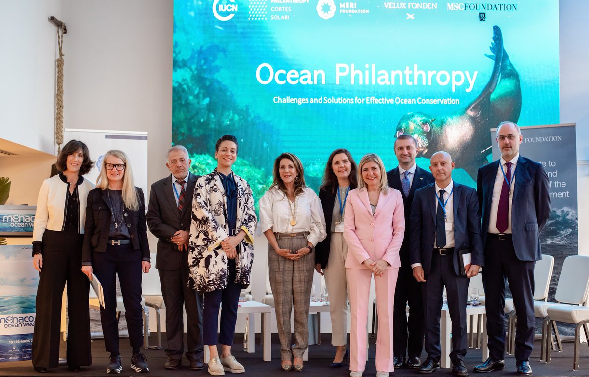 Not only is this week #MonacoOceanWeek, but today also marks #WorldWaterDay💧! Across the week, @MSC_Foundation have been in Monaco reflecting on the @IUCN partnership, an overview of the #SuperCoral Programme, and reiterating the importance of ocean #conservation.