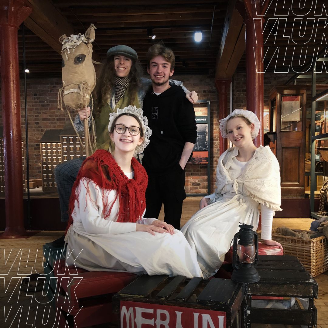 Four Year 13 learners from our @StagedoorLearn campus recently spent the morning at the National Waterways Museum in Gloucester, performing a piece of site specific theatre with visitors at the museum. Read the full story here - buff.ly/40BUfg5