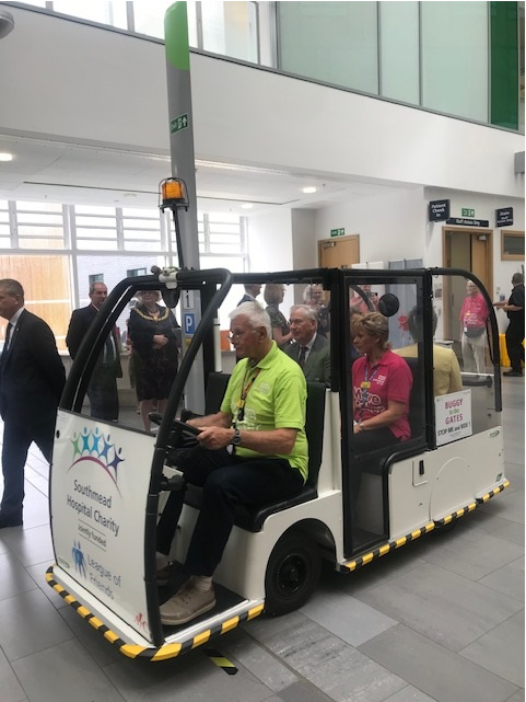 The Buggy is back! After a short holiday from taking over 400,000 passengers, the Buggy is back in Action! Thank you Move Makers @NBTPatient @PatientFirstNBT