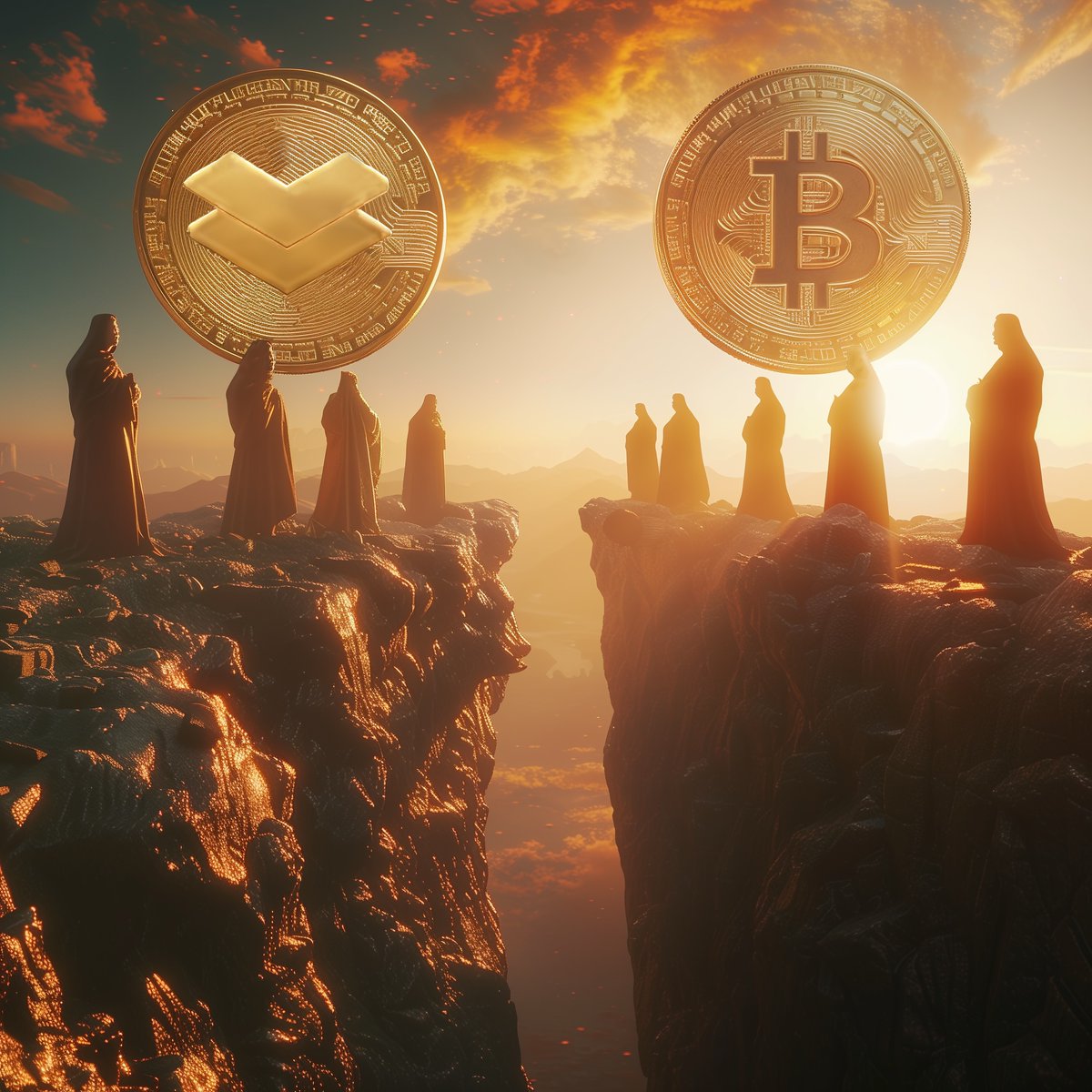 We were standing for different lines for too long.. it is time to reunite for the greater good <a href="/binance/">Binance</a> <a href="/ElastosInfo/">Elastos</a> $ELA $BTC