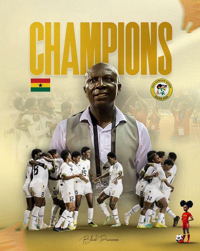 Congrats to the black Queens on their historic victory, dethroning Nigeria as defending champions.🔥🇬🇭🇬🇭 #Bongo ALBUM OF THE YEAR Ambitious Tilapia 1 USD 22nd March