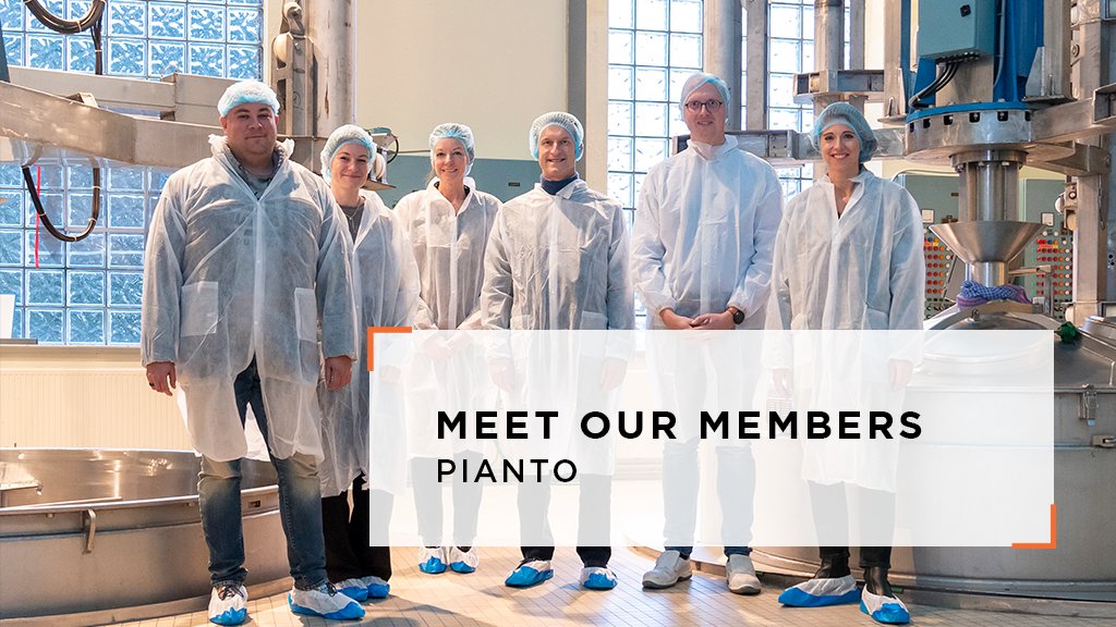 #MeetOurMembers Pianto a été créé en 1958 pour combler les carences alimentaires d’après-guerre en concevant un produit qui apporterait une grande variété de micronutriments. Entretien avec Julien Masset, directeur production et R&D, cogérant de Pianto ▶️ ccluxembourg.cc/3IQ8o14