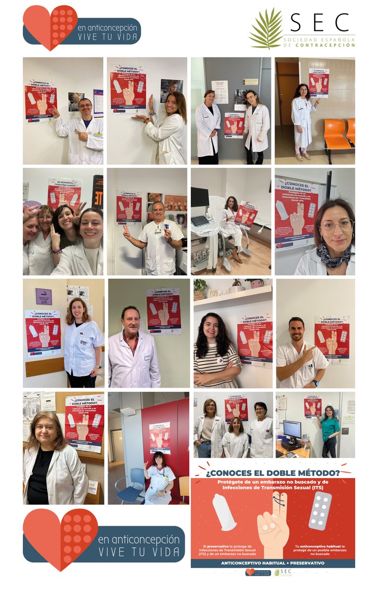 ¡La campaña de la web "enanticoncepcionvivetuvida.es" conquista las consultas de ginecología, atención primaria y matronas! 🩷🩷🩷
Nota de Prensa: sec.es/la-campana-de-…
