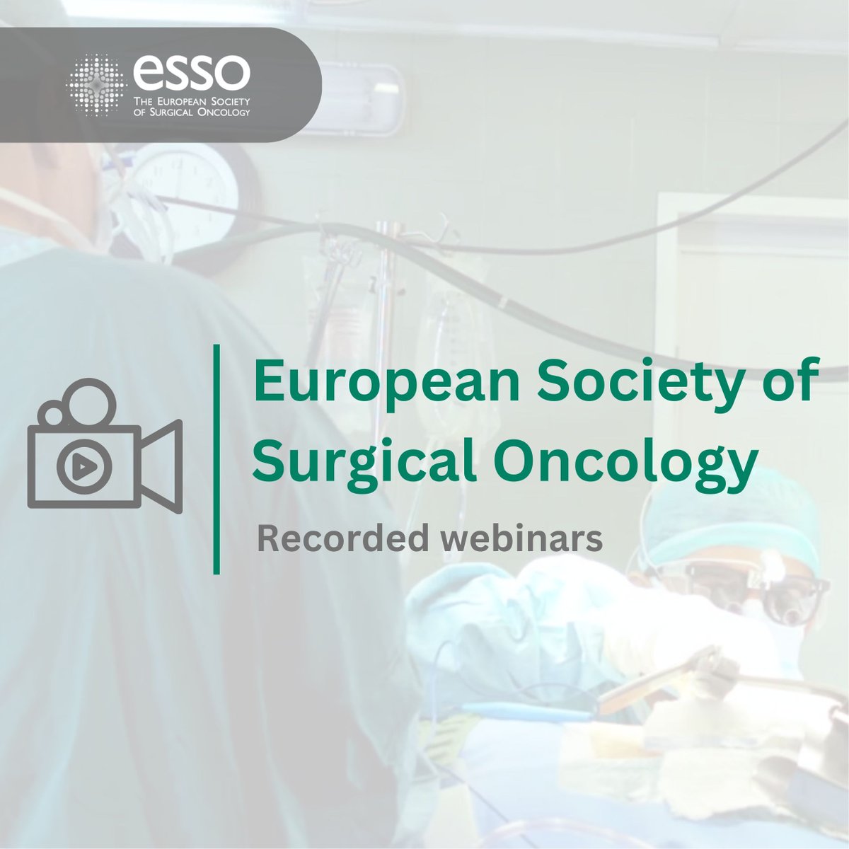 🎥  ESSO's YouTube channel offers access to #SurgicalWebinars. Subscribe today and stay informed 🔗 buff.ly/4akK0A5
#SurgicalLearning #ESSO #Webinars #surgicaleducation <a href="/EYSAC1/">EYSAC</a>