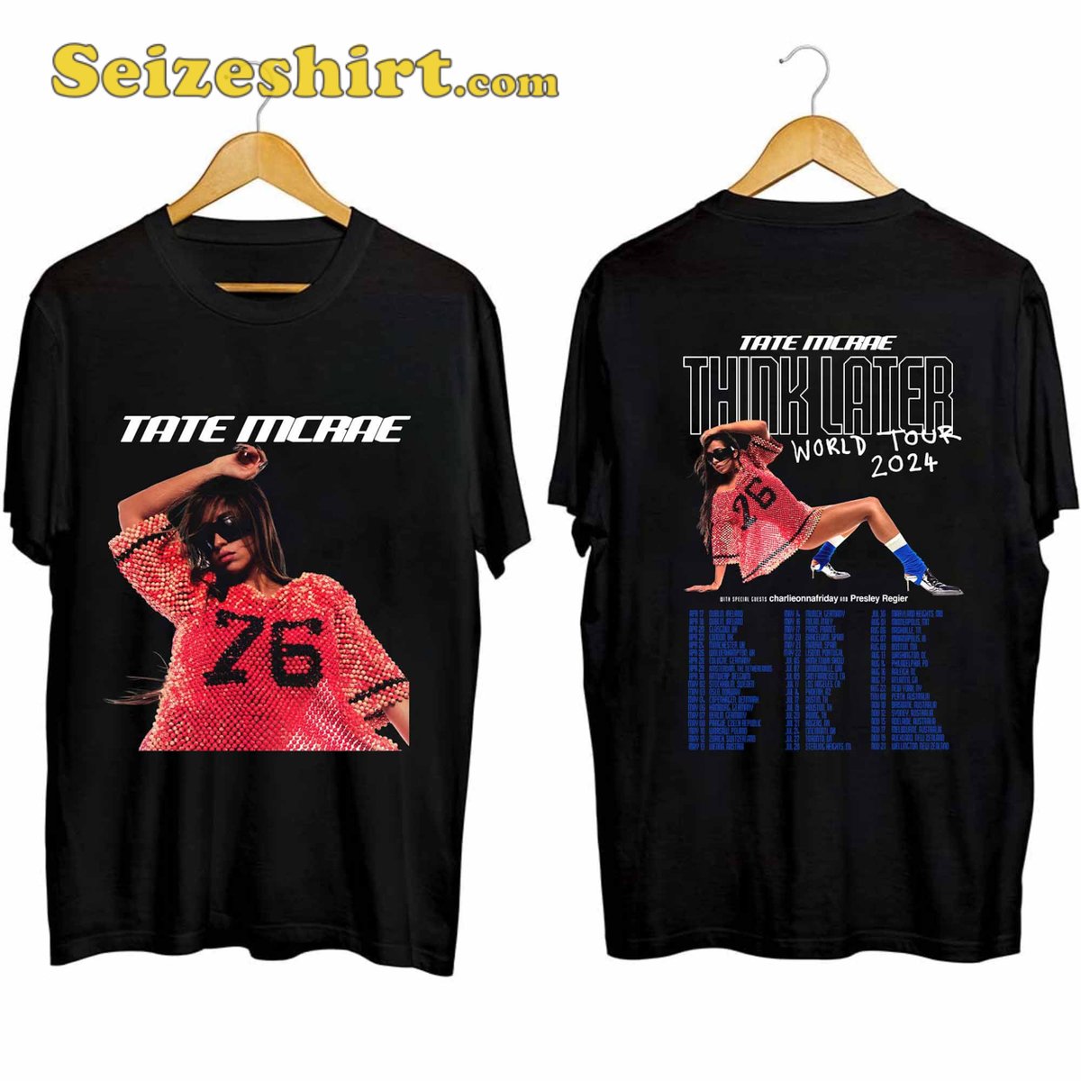 Tate Mcrae Shirt 2024 Think Later World Tour
seizeshirt.com/tate-mcrae-shi…
The shirt with Tate Mcrae tour dates 2024 is an unique outfit for you in this year. Grab yours today! 
#Music #TateMcrae #ThinkLaterWorldTour #Trending #Seizeshirt