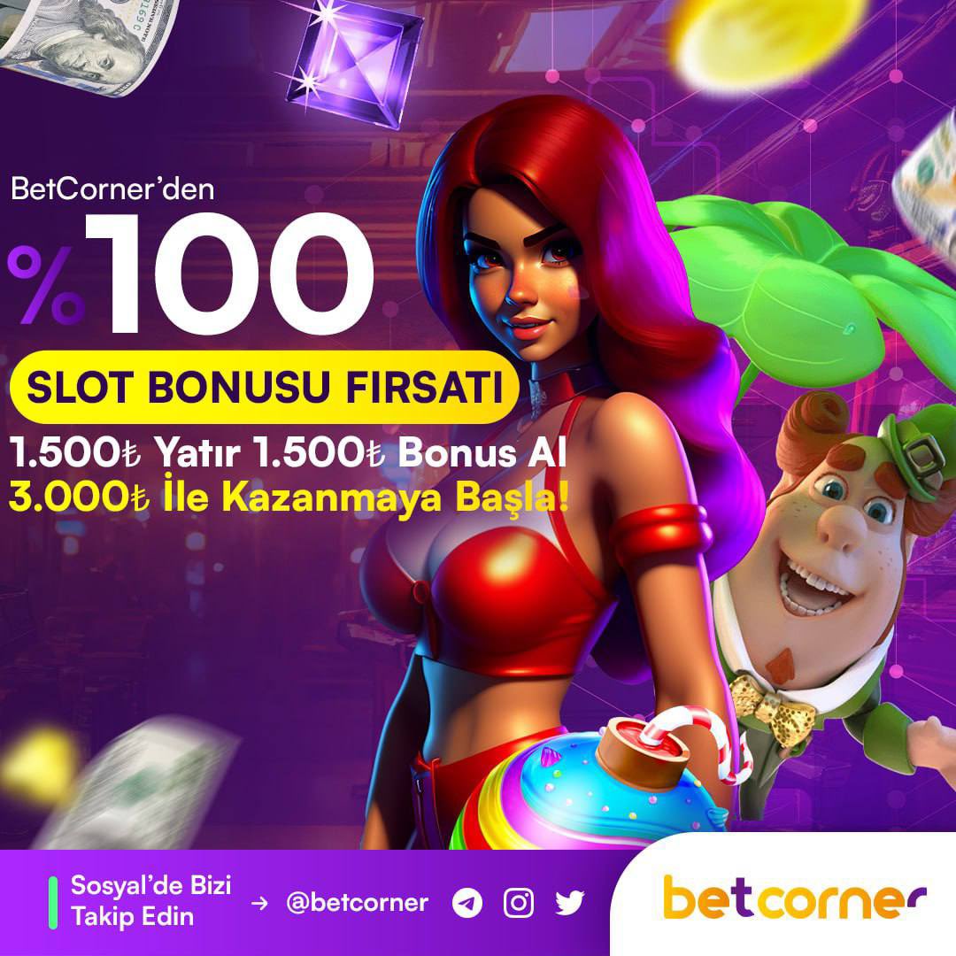 🎉 %100 Slot Bonus Fırsatı Sizlerle!

🔔 1.500₺ Yatır 1.500₺ Bonus Al 3.000₺ İle Başlayıp Sende Kazan...

⚠️ Hemen Yatırımını Yap Bu Fırsatı Kaçırma.

📌 GÜNCEL GİRİŞ heylink.me/betcorner/