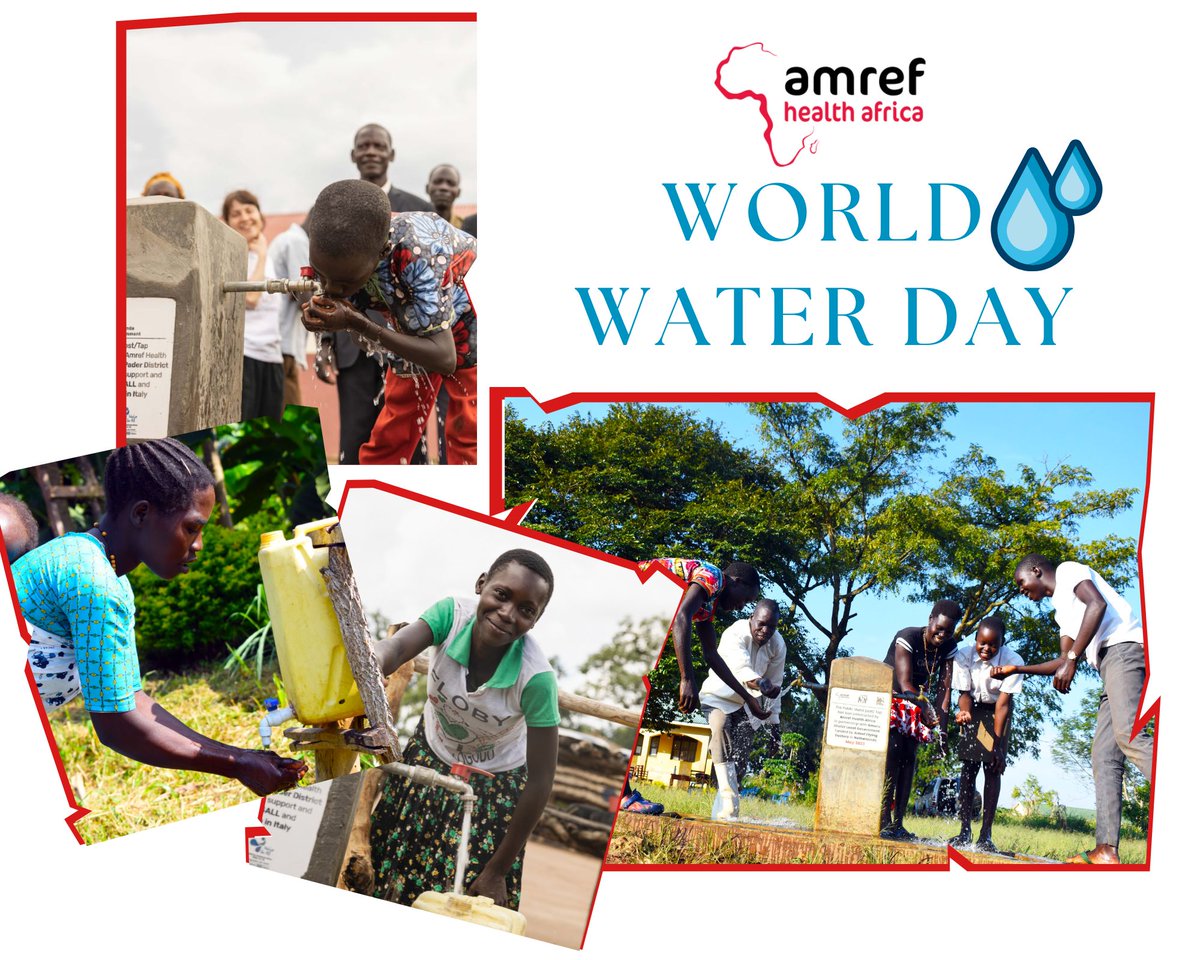#WorldWaterDay2024 Access to clean water is a basic #HumanRight. On this #WorldWaterDay, let us continue working towards ensuring #equitable access to this essential resource for all, fostering peace and prosperity worldwide. #WaterForPeace #AmrefWASHImpact #AmrefTransForms2030