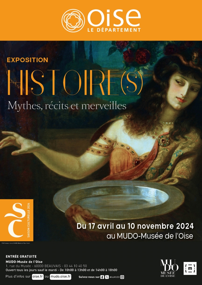 #expoHistoires #AuMudo
En avant-première, découvrez l'affiche de la nouvelle exposition du musée : "Histoire(s). Mythes, récits et merveilles" (17 avril-10 novembre) qui vous plongera au cœur des grandes histoires.
#museesdeshautsdefrance #museesdedunkerque #oise #museum #expo