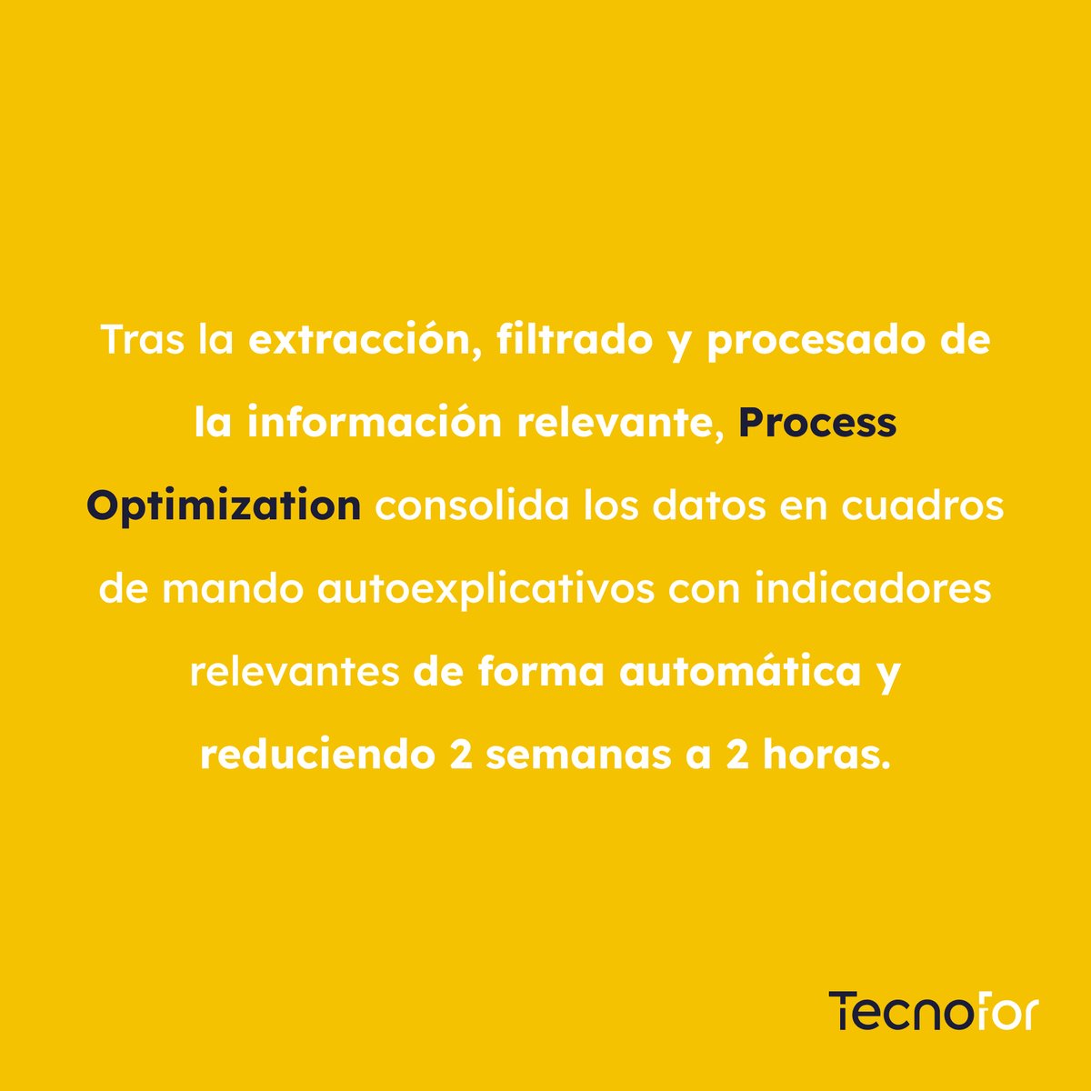 💡Mejora el rendimiento de tus procesos y crea tu estrategia de optimización con Process Optimization 👇

#TrustTheProcess #ProcessOptimization #TecnoFor