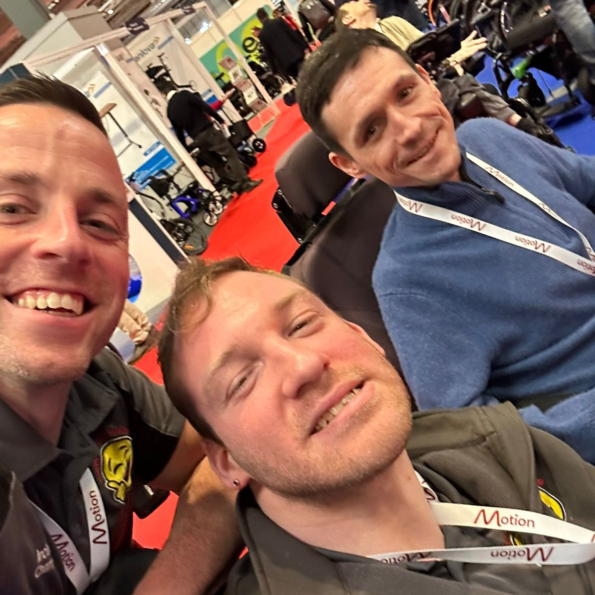 What a day Alex & Haydn had yesterday at @NaidexShow! 😍 They had a great tome bumping into new & old friends including @ShaniDhanda, @imisaacharvey, @AtifChoudhury, @WheelieGoodLife & more legends! 💛 Thank you to everyone who made it happen - see you next year! #Naidex2024