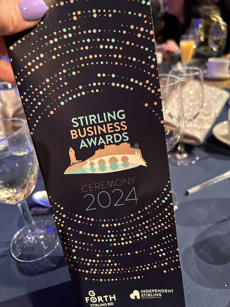Well we didn’t win at the #StirlingBusinessAwards2024 but what a fantastic night hosted by <a href="/GoForthStirling/">GoForthStirling</a> Congratulations to all the finalists and winners, we all deserve the recognition running businesses in today’s economic climate but we got this 💪🏻 #supportlocal
