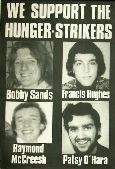 March 22nd 1981. Óglach Raymond McCreesh and Óglach Patsy O'Hara join their comrades Bobby Sands and Francis Hughes on Hunger Strike.